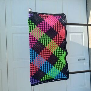 Colorful Crochet Blanket